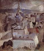 Delaunay, Robert Study for City France oil painting artist